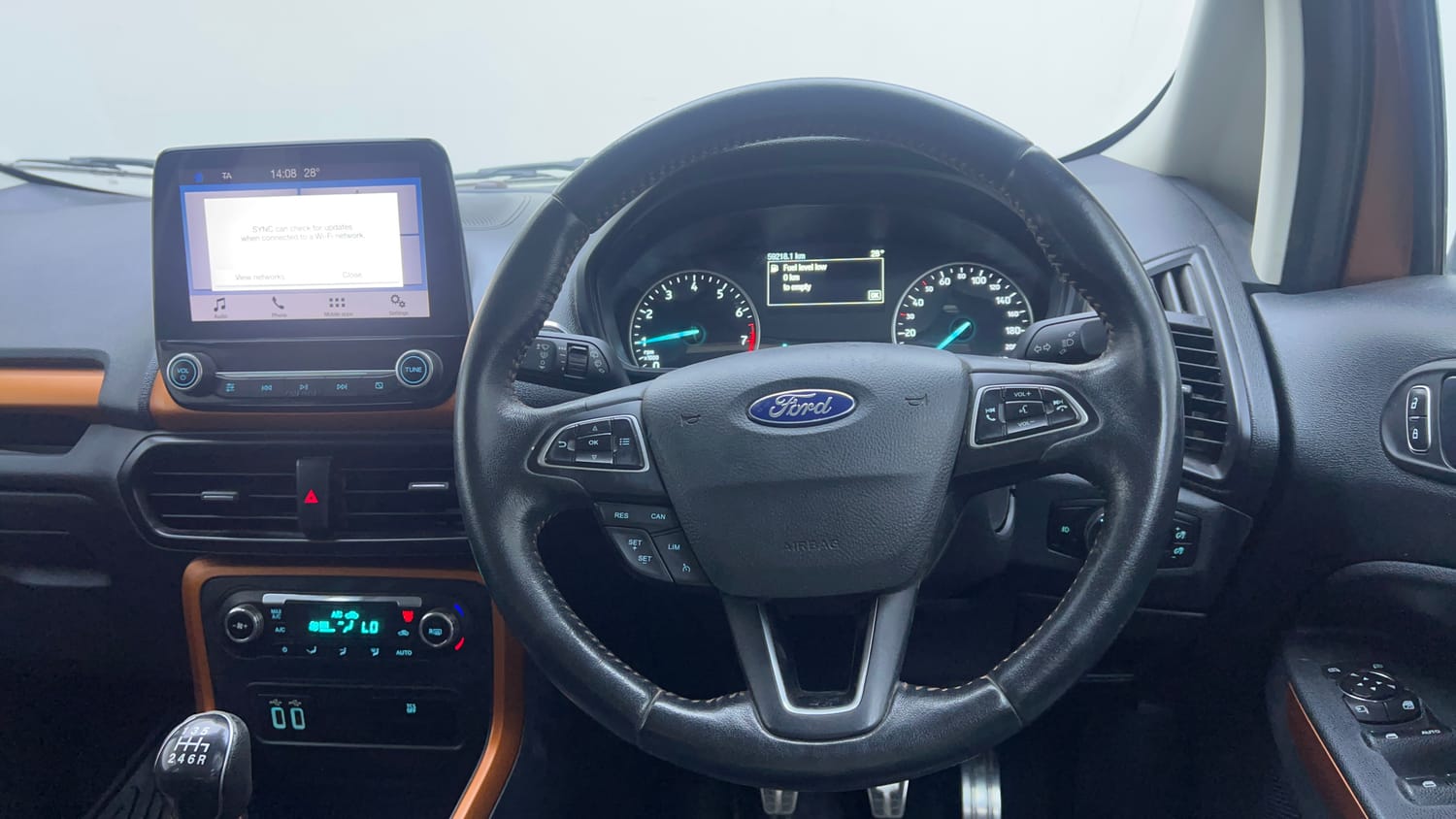 Used 2018 Ford EcoSport S Petrol Petrol Manual interior STEERING VIEW