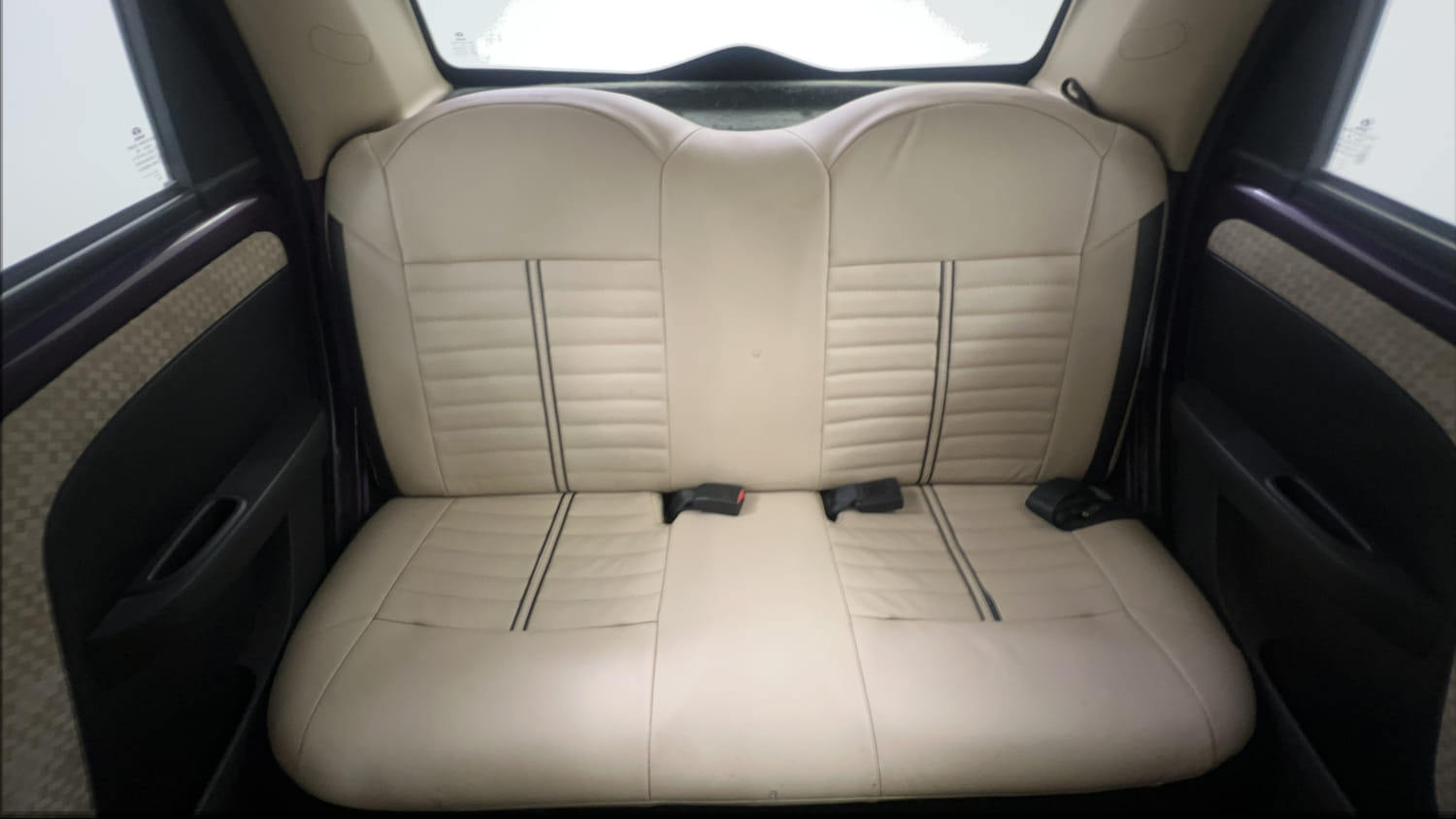 Used 2015 Tata Nano Twist XT Petrol Manual interior REAR SEAT CONDITION VIEW
