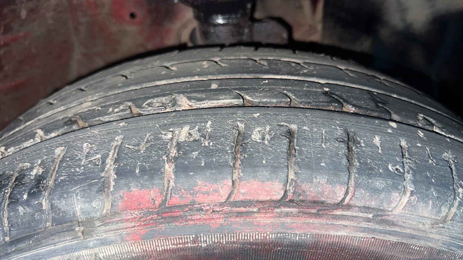 Used 2022 Maruti Suzuki Wagon R LXI 1.0 CNG Cng Manual tyres RIGHT FRONT TYRE TREAD VIEW