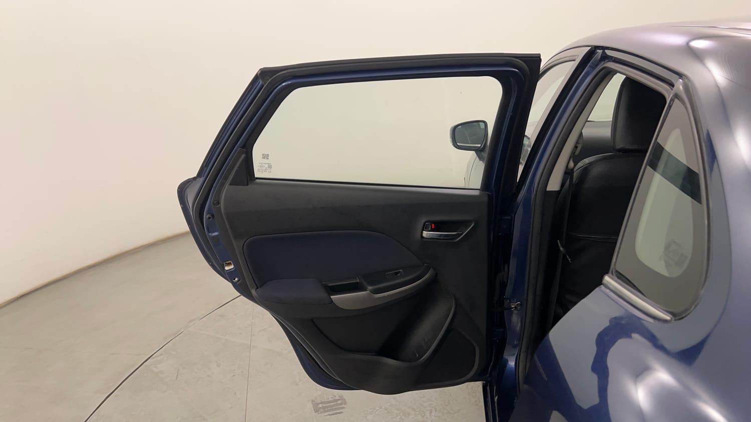 Used 2020 Maruti Suzuki Baleno Zeta Petrol Manual interior LEFT REAR DOOR OPEN VIEW