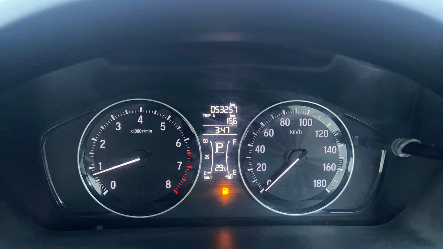 Used 2019 Honda Amaze 1.2 VX CVT Petrol Petrol Automatic interior CLUSTERMETER VIEW