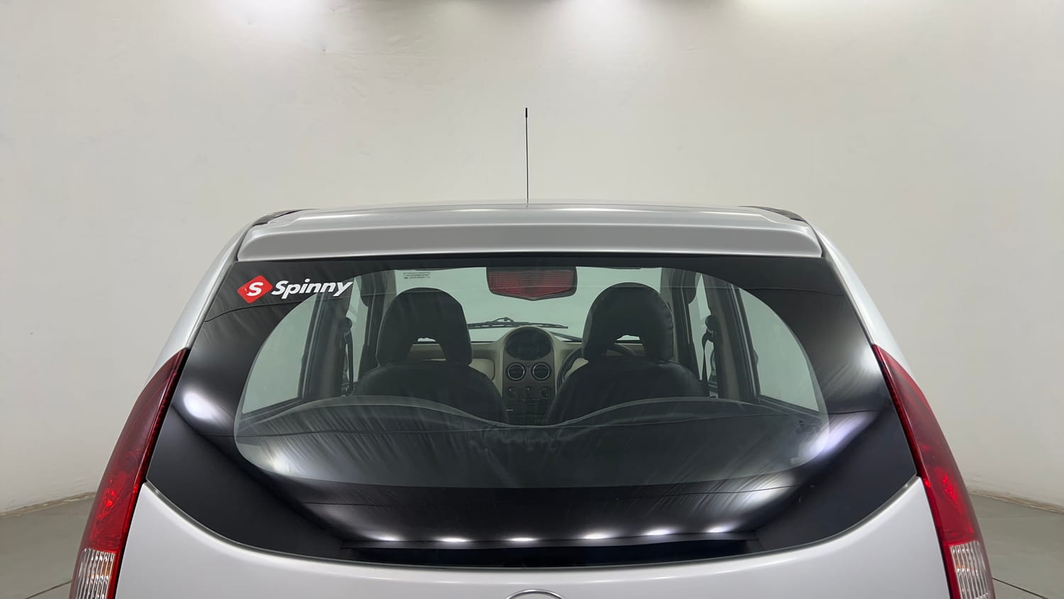 Used 2015 Tata Nano Twist XTA Petrol Automatic exterior BACK WINDSHIELD VIEW