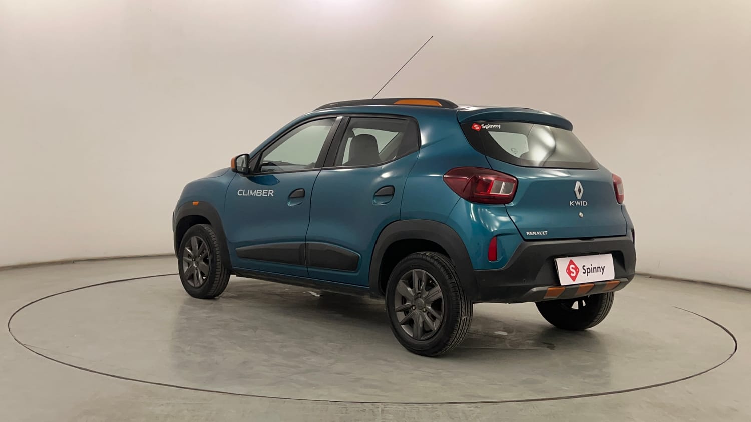 Used 2020 Renault Kwid CLIMBER 1.0 Opt Petrol Manual exterior LEFT REAR CORNER VIEW