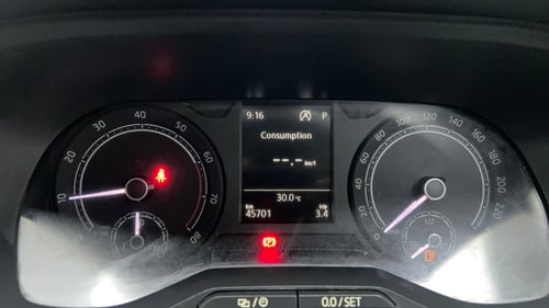 Used 2022 Skoda Kushaq Ambition 1.0L TSI AT Petrol Automatic interior CLUSTERMETER VIEW