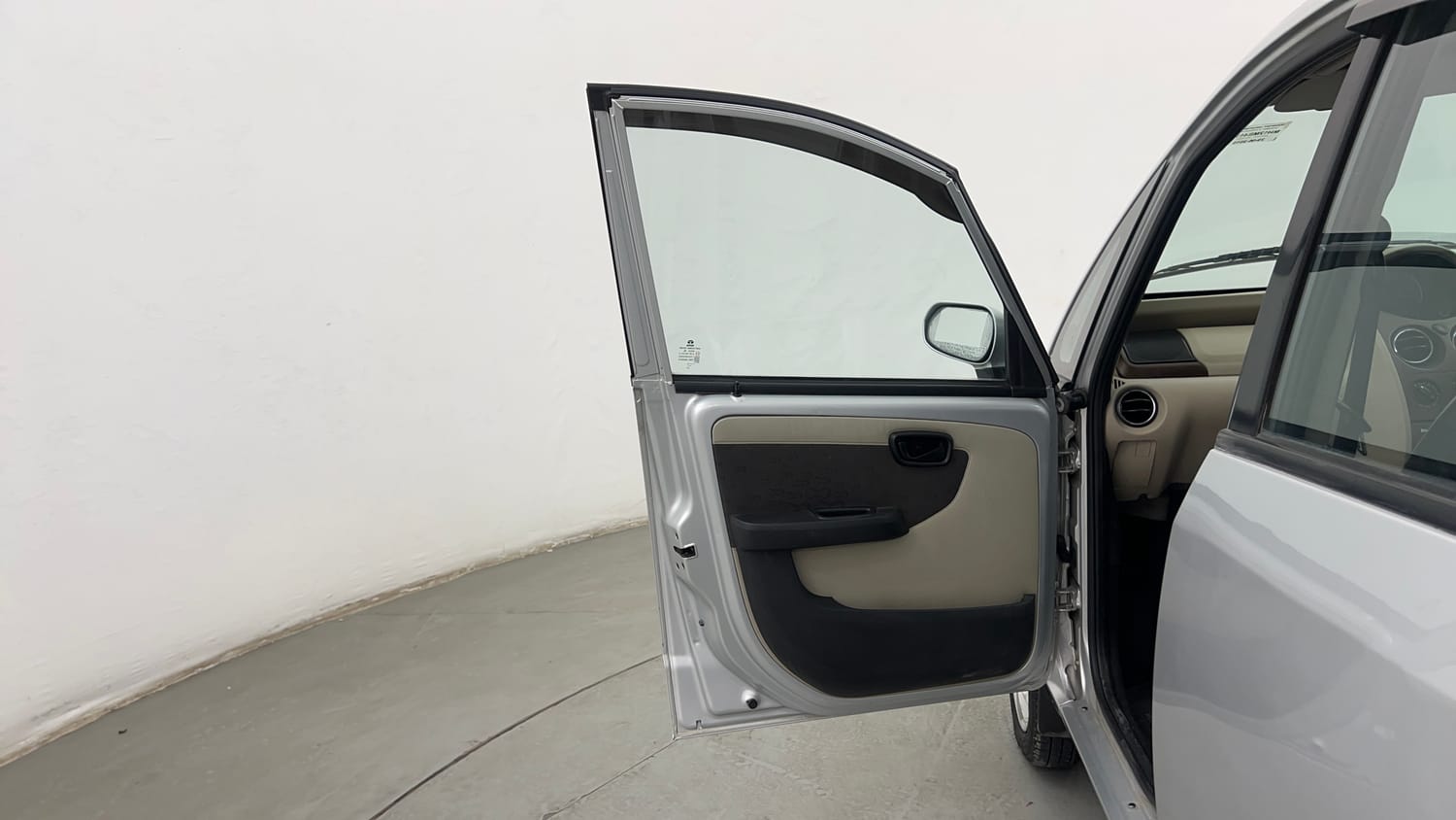 Used 2015 Tata Nano Twist XTA Petrol Automatic interior LEFT FRONT DOOR OPEN VIEW