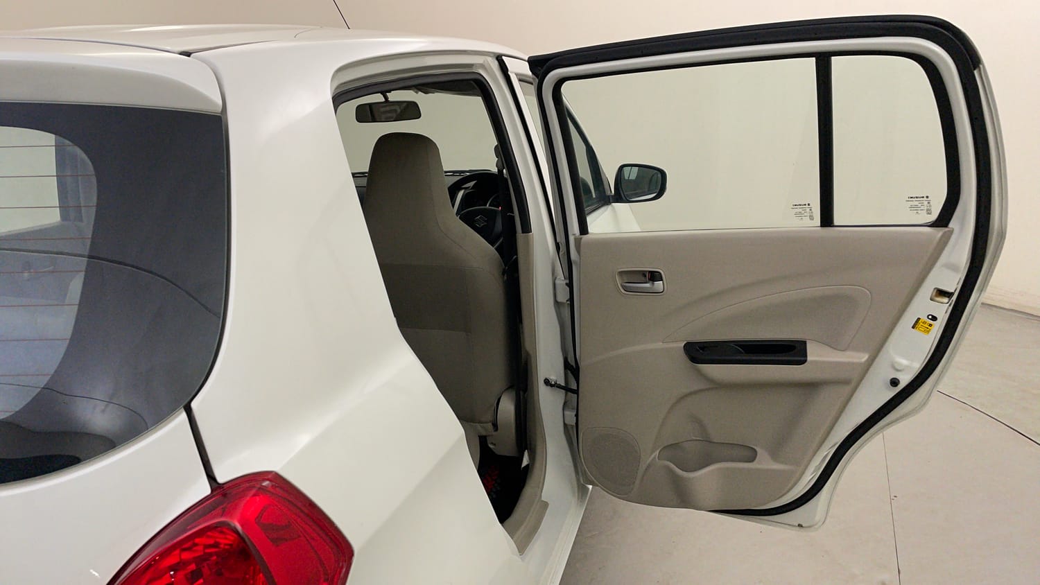 Used 2018 Maruti Suzuki Celerio ZXi (O) AMT Petrol Automatic interior RIGHT REAR DOOR OPEN VIEW