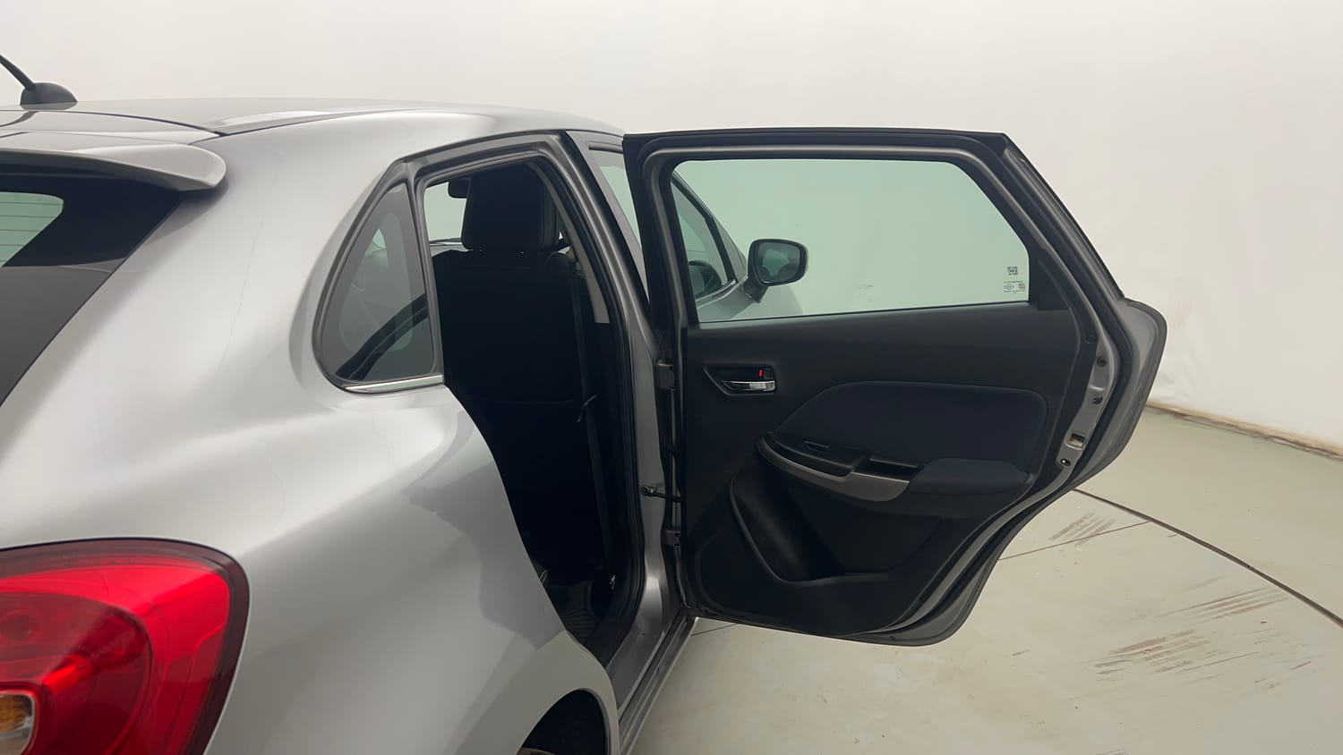 Used 2021 Maruti Suzuki Baleno Alpha Automatic Petrol Automatic interior RIGHT REAR DOOR OPEN VIEW