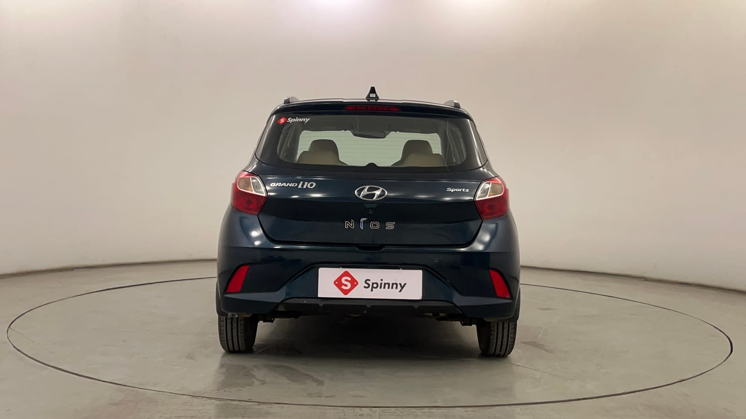 Used 2021 Hyundai Grand i10 Nios Sportz AMT 1.2 Kappa VTVT Petrol Automatic exterior BACK VIEW