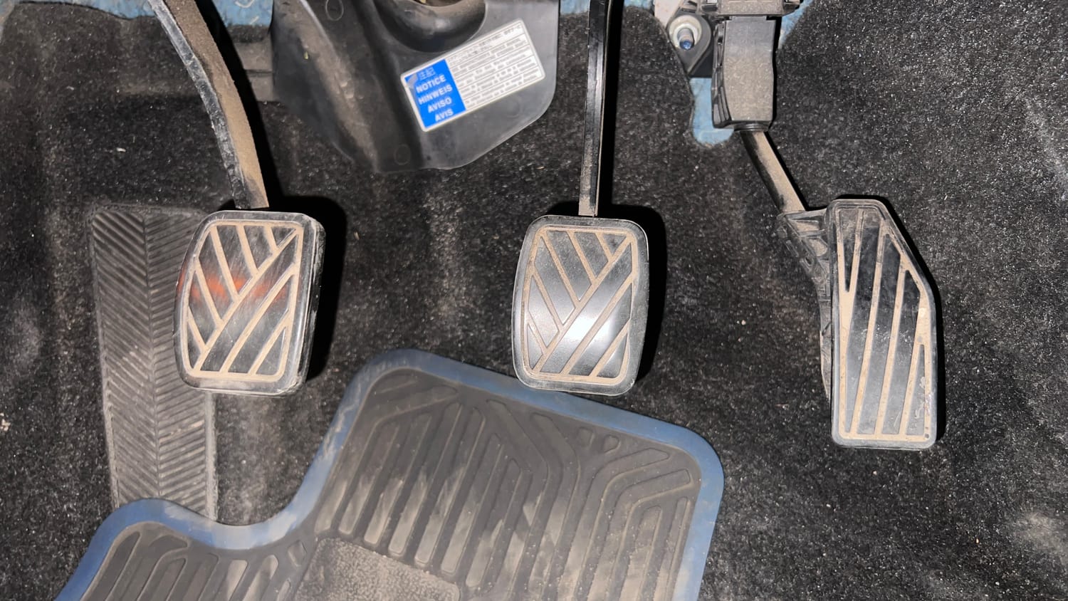 Used 2020 Maruti Suzuki Baleno Zeta Petrol Manual interior PEDALS VIEW