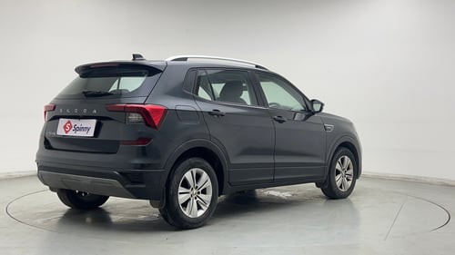 Used 2022 Skoda Kushaq Ambition 1.0L TSI AT Petrol Automatic exterior RIGHT REAR CORNER VIEW