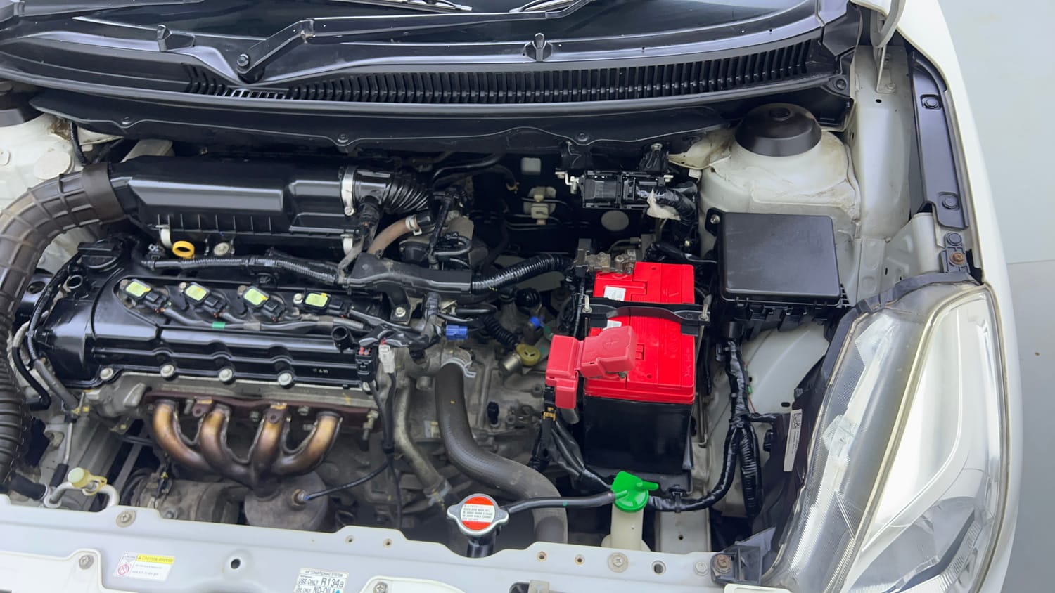 Used 2018 Maruti Suzuki Baleno Delta 1.2 Petrol Manual engine ENGINE LEFT SIDE VIEW