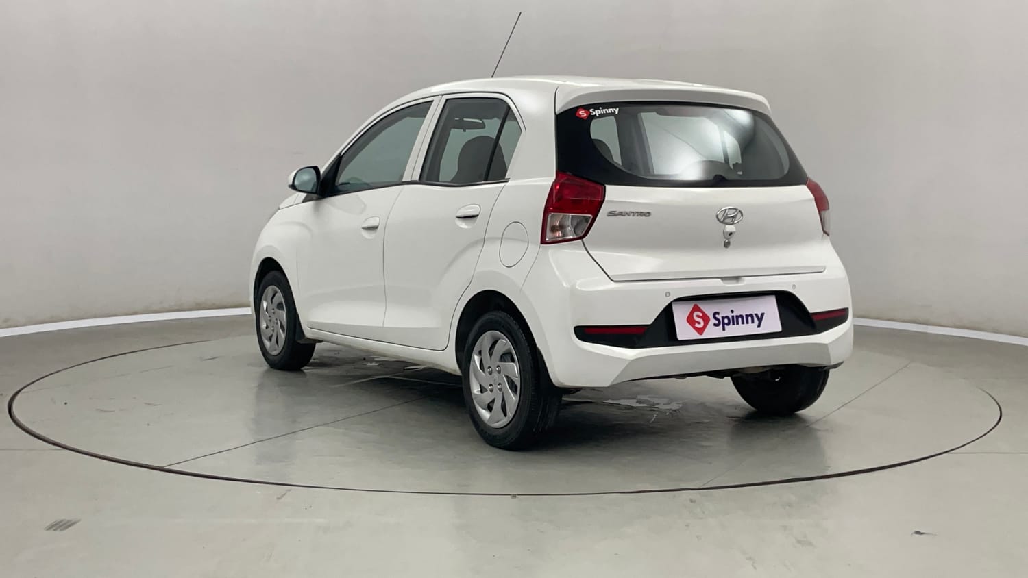 Used 2021 Hyundai Santro Sportz AMT Petrol Automatic exterior LEFT REAR CORNER VIEW