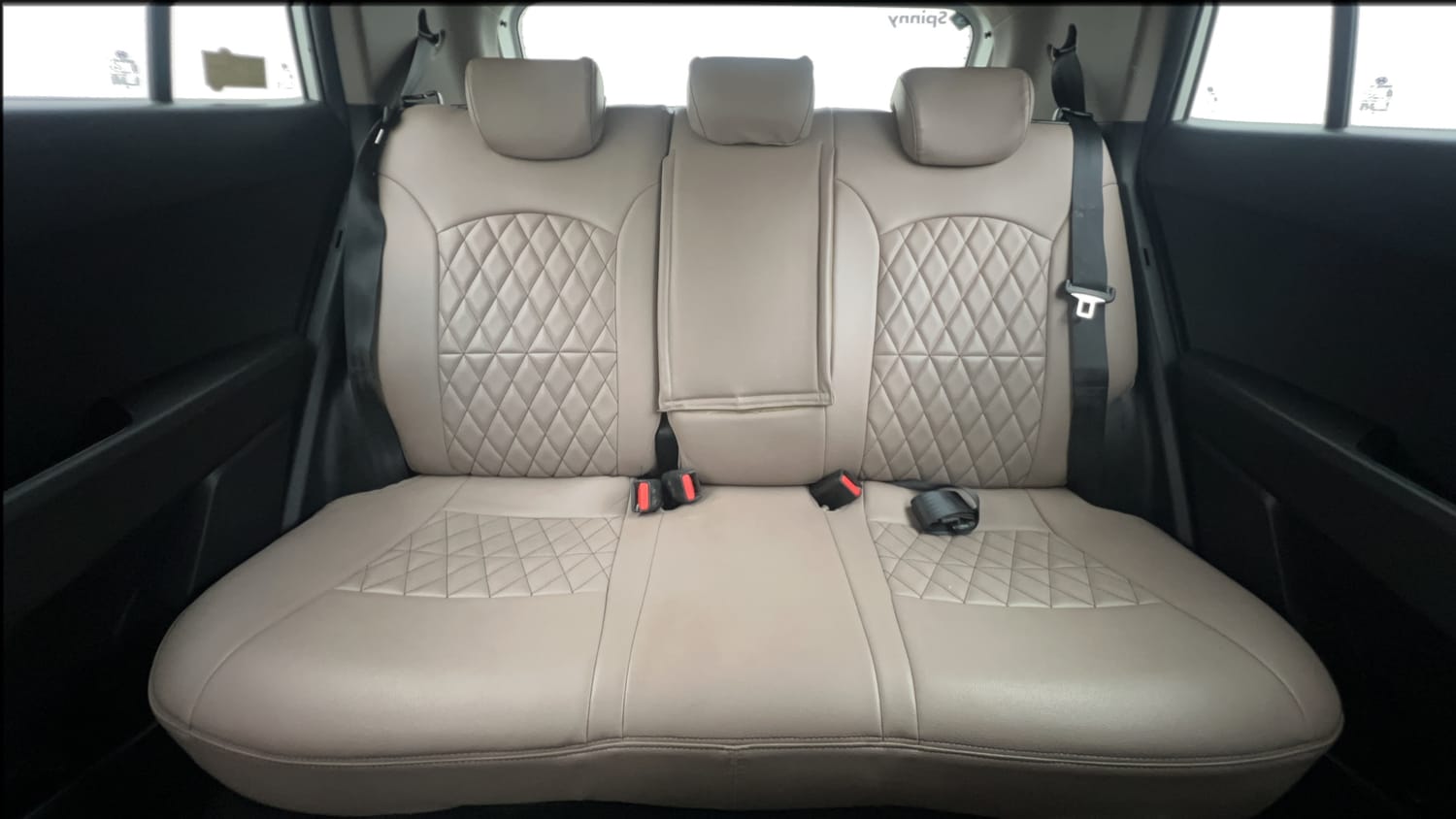 Used 2017 Hyundai Creta 1.6 SX Plus AT Petrol Petrol Automatic interior REAR SEAT CONDITION VIEW