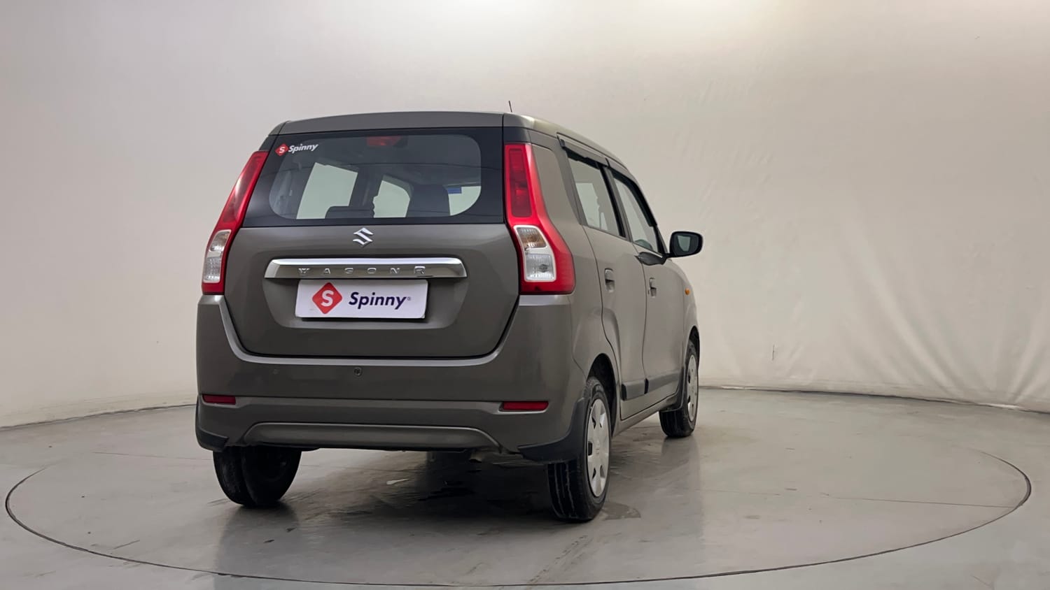 Used 2021 Maruti Suzuki Wagon R VXi (O) 1.2 Petrol Manual exterior RIGHT REAR CORNER VIEW