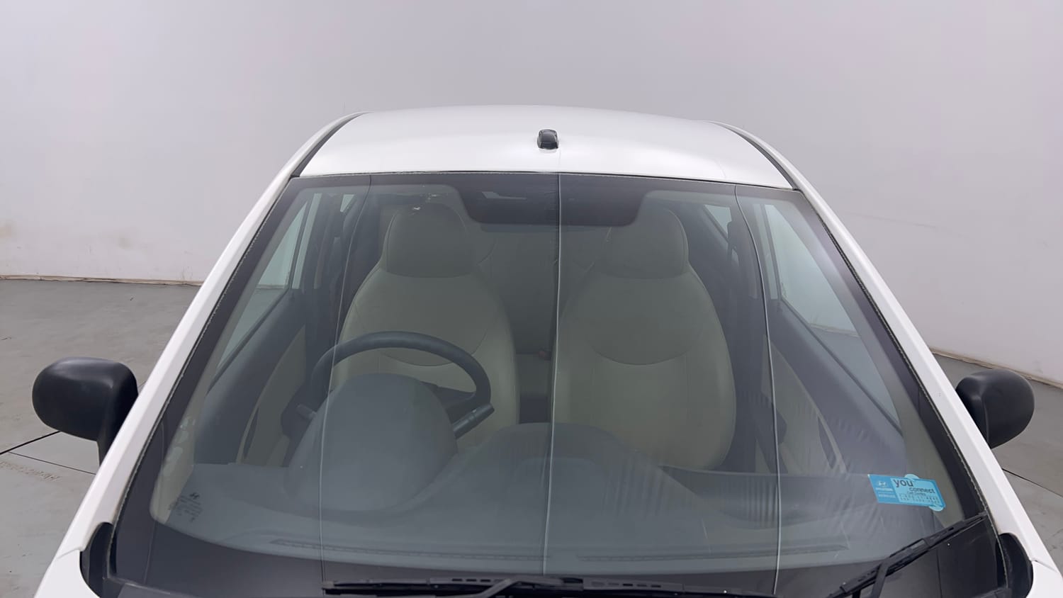 Used 2018 Hyundai Eon Era + AirBag Petrol Manual exterior FRONT WINDSHIELD VIEW