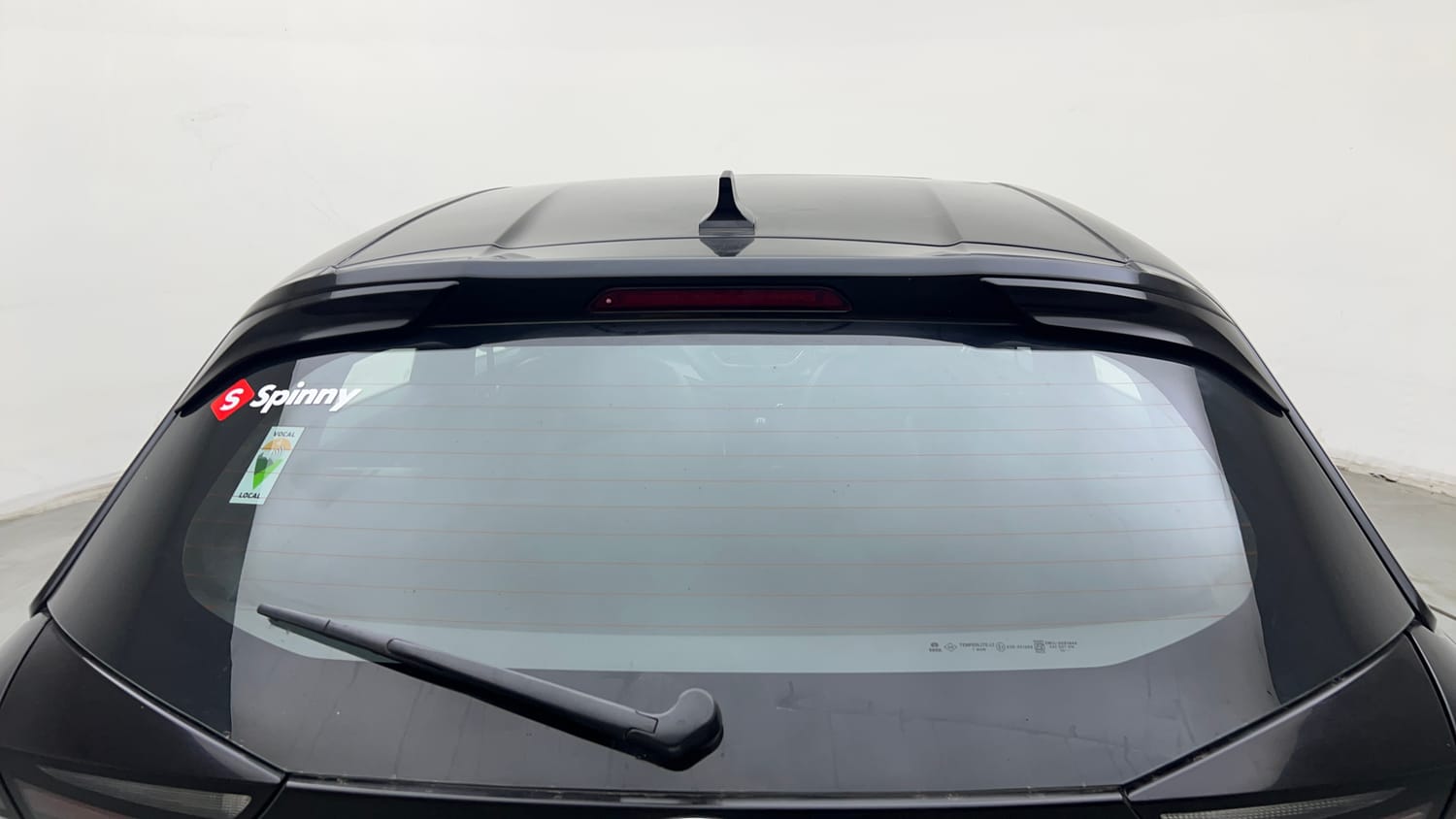 Used 2024 Tata Altroz XZ Plus (S) Dark Edition Diesel Diesel Manual exterior BACK WINDSHIELD VIEW