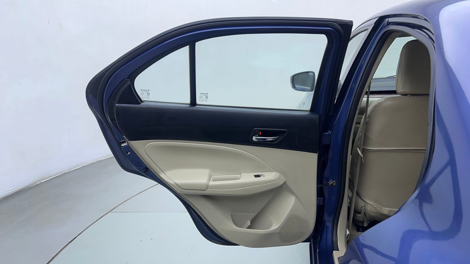 Used 2017 Maruti Suzuki Dzire ZXi Plus AMT Petrol Automatic interior LEFT REAR DOOR OPEN VIEW