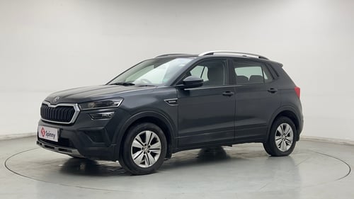 Used 2022 Skoda Kushaq Ambition 1.0L TSI AT Petrol Automatic exterior LEFT FRONT CORNER VIEW