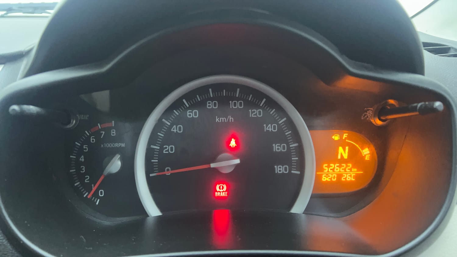 Used 2018 Maruti Suzuki Celerio VXi (O) AMT Petrol Automatic interior CLUSTERMETER VIEW