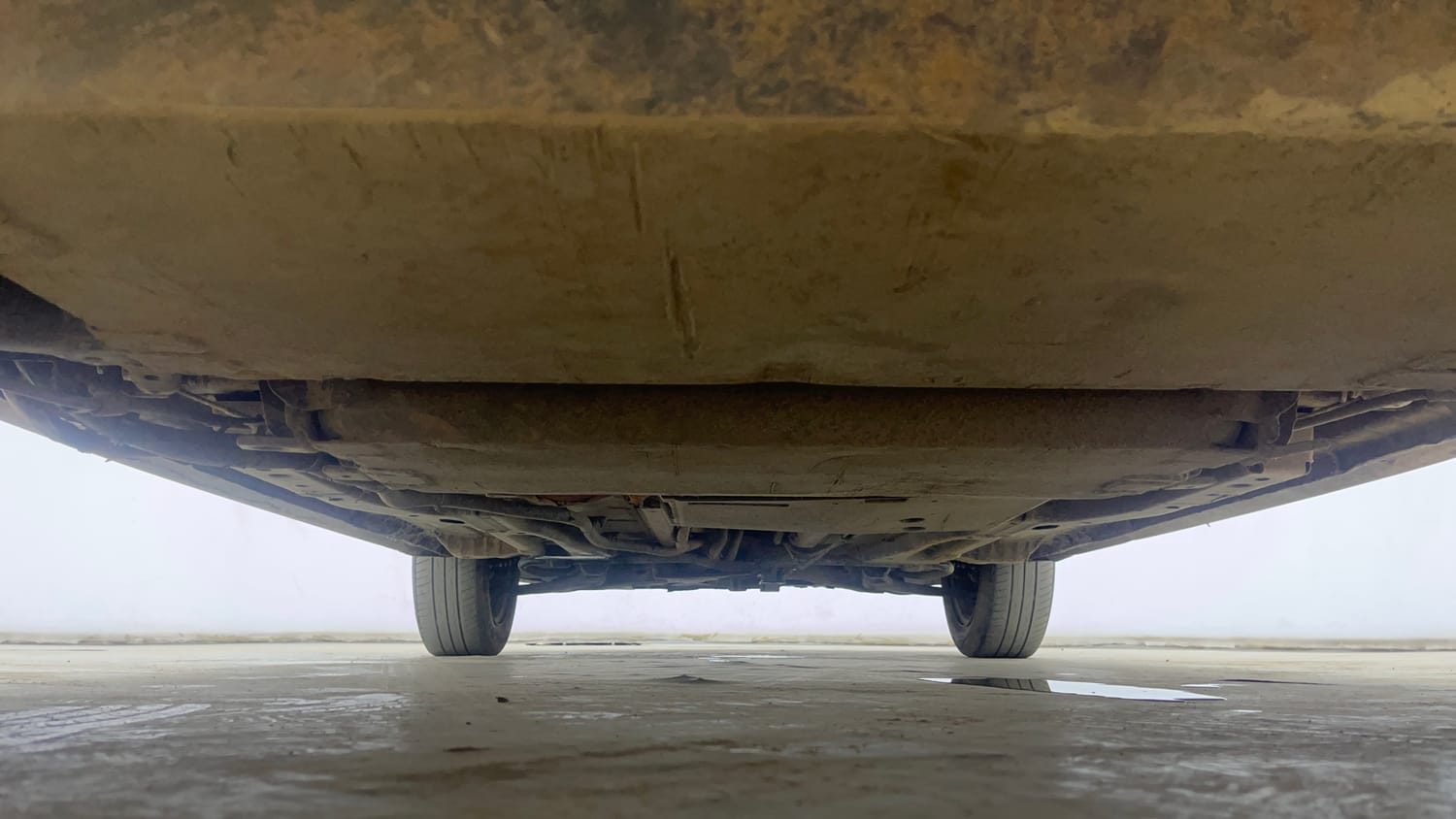 Used 2023 Tata Tiago EV XZ Plus Tech LUX Long Range Electric Automatic extra REAR UNDERBODY VIEW (TAKEN FROM REAR)