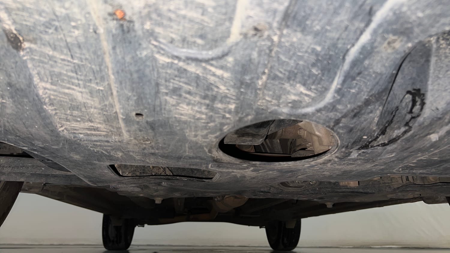 Used 2020 Kia Seltos HTX IVT 1.5 Dual Tone Petrol Automatic extra FRONT LEFT UNDERBODY VIEW