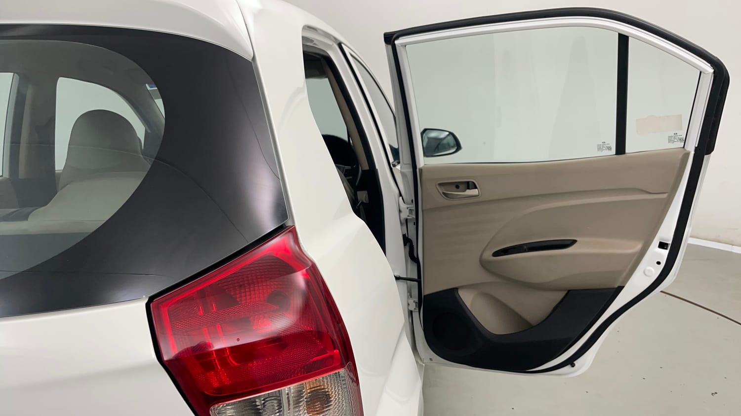 Used 2021 Hyundai Santro Sportz AMT Petrol Automatic interior RIGHT REAR DOOR OPEN VIEW