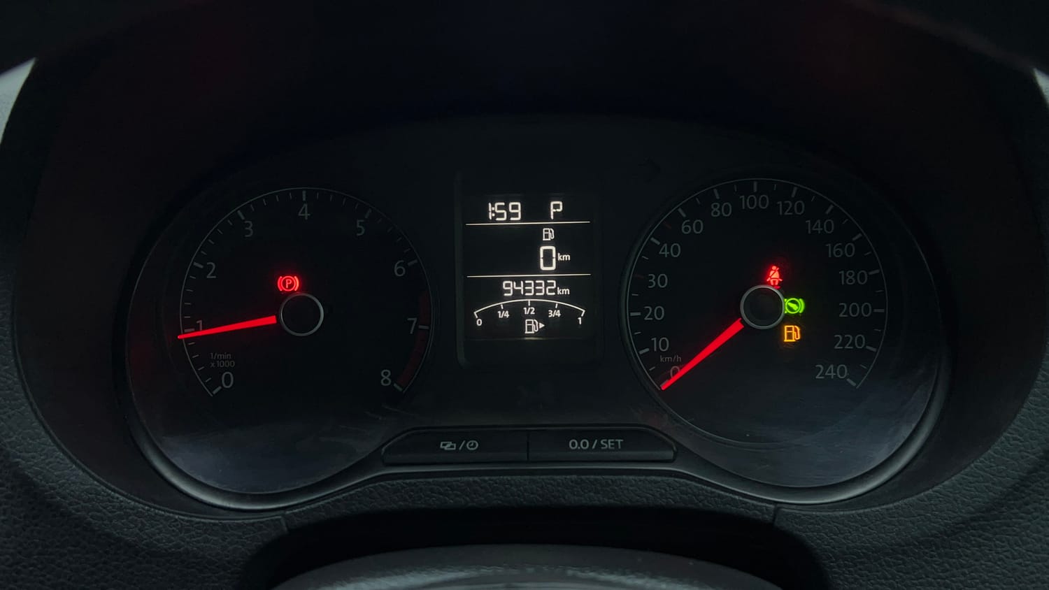 Used 2021 Volkswagen Polo GT Petrol Automatic interior CLUSTERMETER VIEW