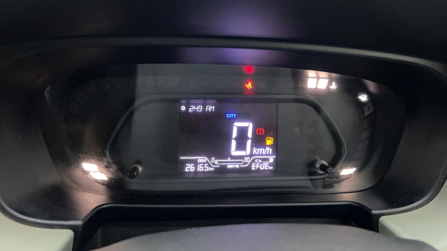 Used 2023 Tata Punch Adventure RHYTHM PACK MT Petrol + CNG (Outside Fitted) Cng Manual interior CLUSTERMETER VIEW
