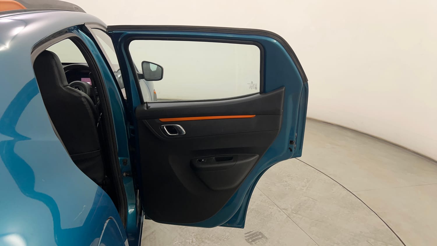 Used 2020 Renault Kwid CLIMBER 1.0 Opt Petrol Manual interior RIGHT REAR DOOR OPEN VIEW