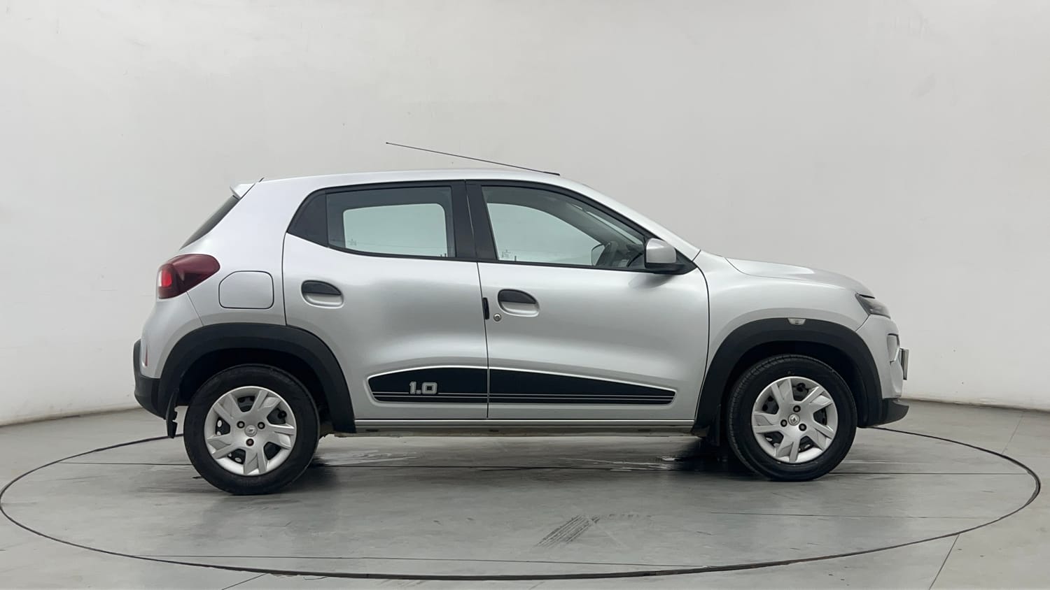 Used 2022 Renault Kwid RXT 1.0 AMT (O) Petrol Automatic exterior RIGHT SIDE VIEW