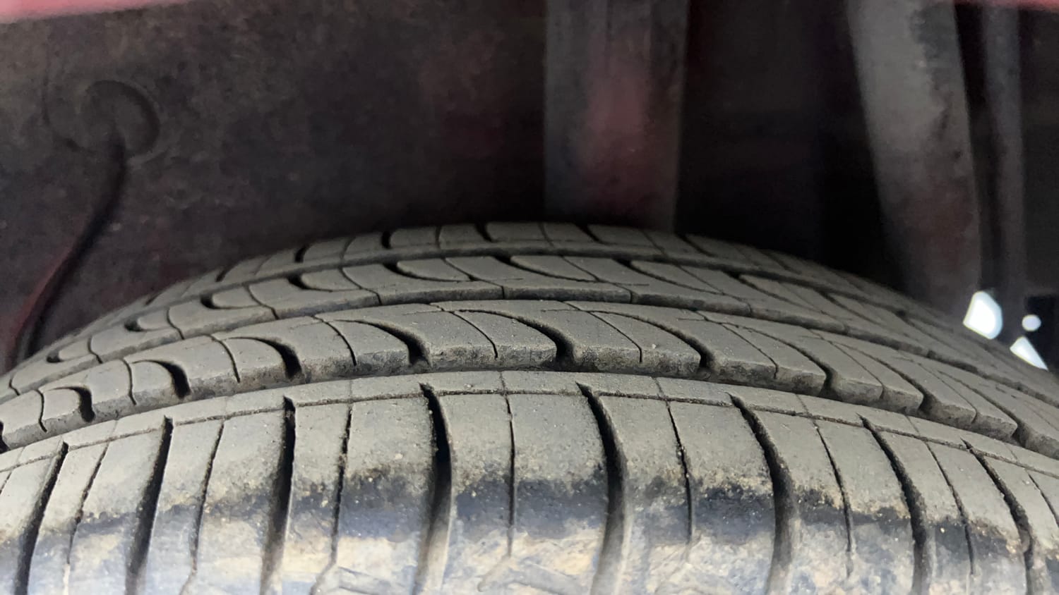 Used 2018 Maruti Suzuki Celerio VXi (O) AMT Petrol Automatic tyres LEFT REAR TYRE TREAD VIEW