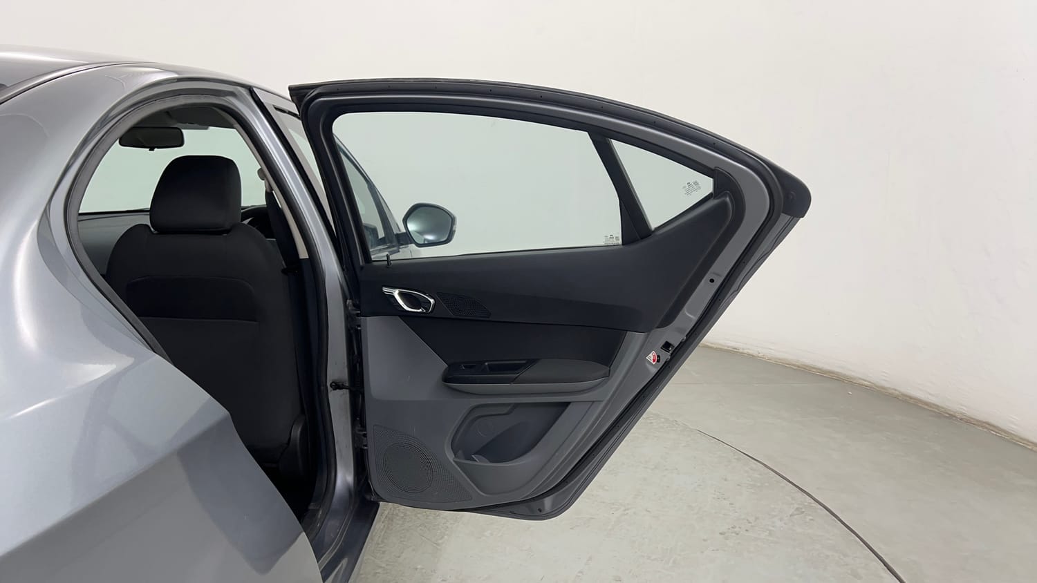 Used 2019 Tata Tigor Revotron XZA Petrol Automatic interior RIGHT REAR DOOR OPEN VIEW