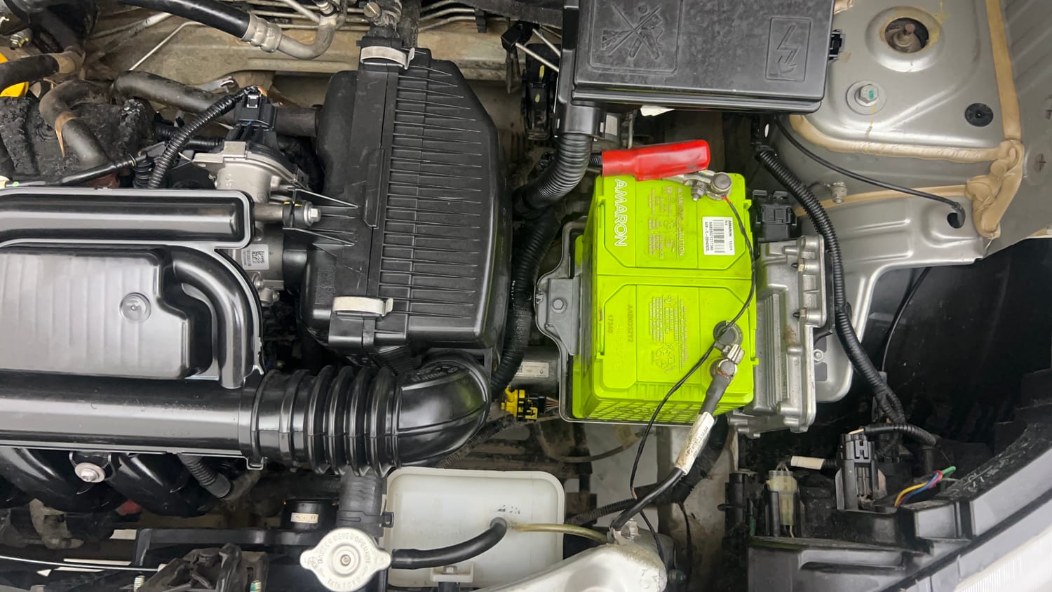 Used 2022 Renault Kwid RXT 1.0 AMT (O) Petrol Automatic engine ENGINE LEFT SIDE VIEW
