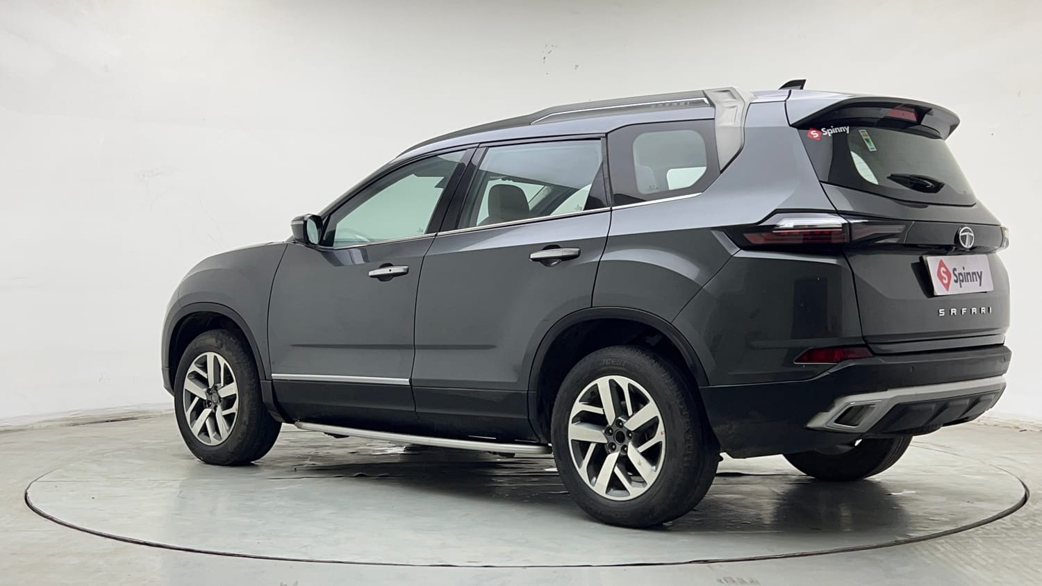 Used 2022 Tata Safari XZA Plus Diesel Automatic exterior LEFT REAR CORNER VIEW