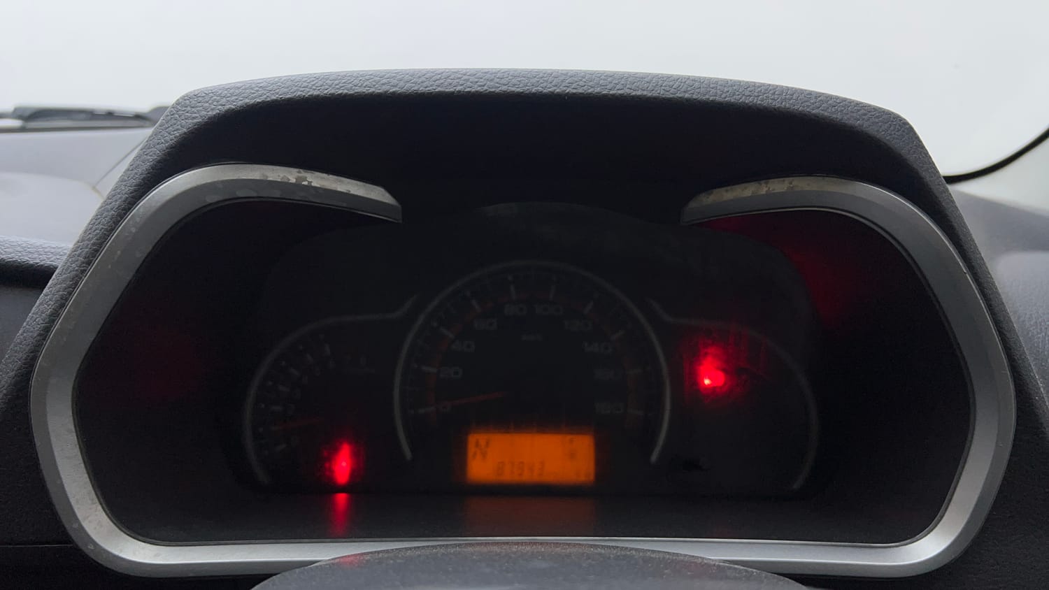 Used 2017 Maruti Suzuki Alto K10 VXi AMT Petrol Automatic interior CLUSTERMETER VIEW
