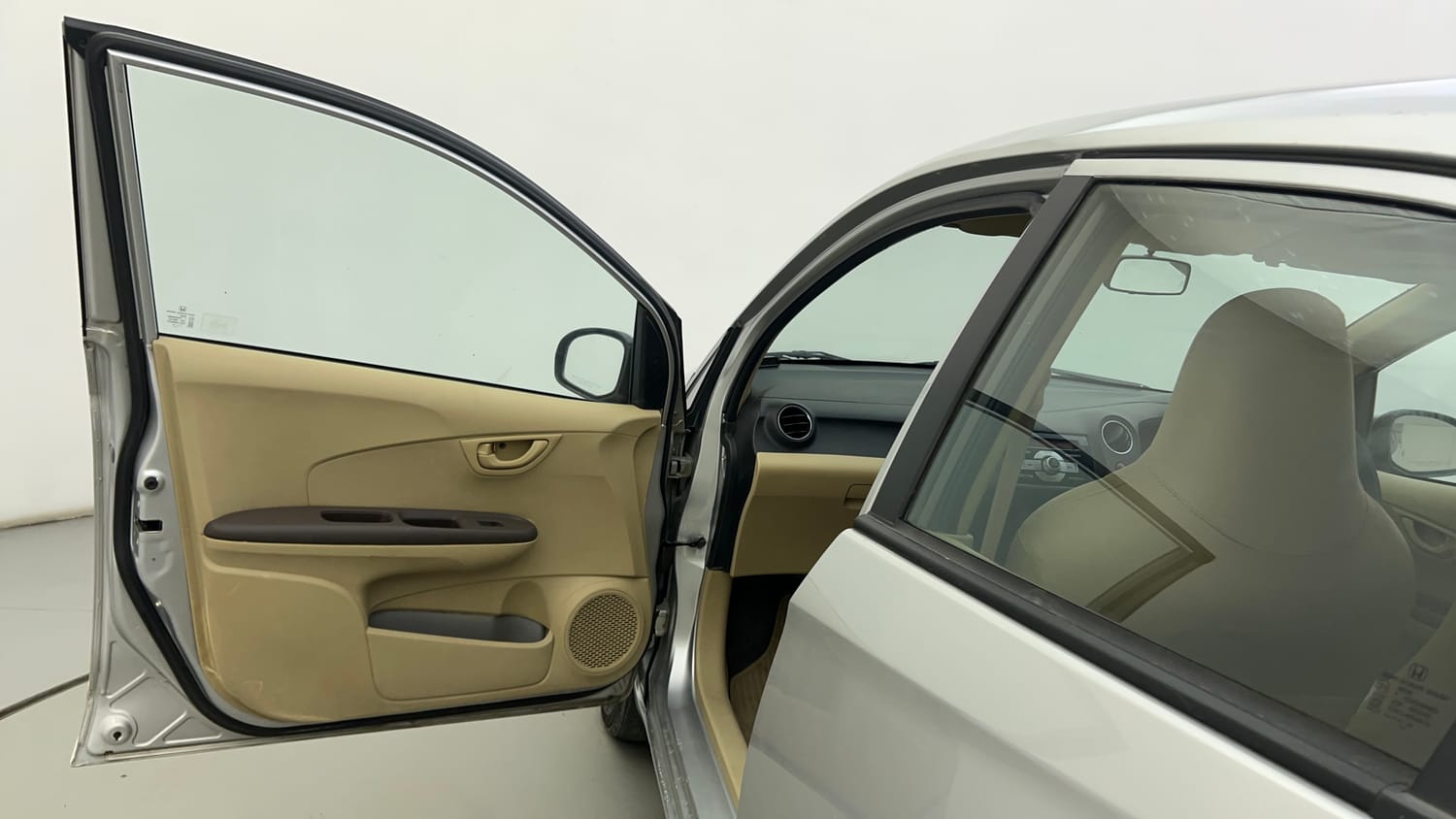 Used 2013 Honda Brio S MT Petrol Manual interior LEFT FRONT DOOR OPEN VIEW