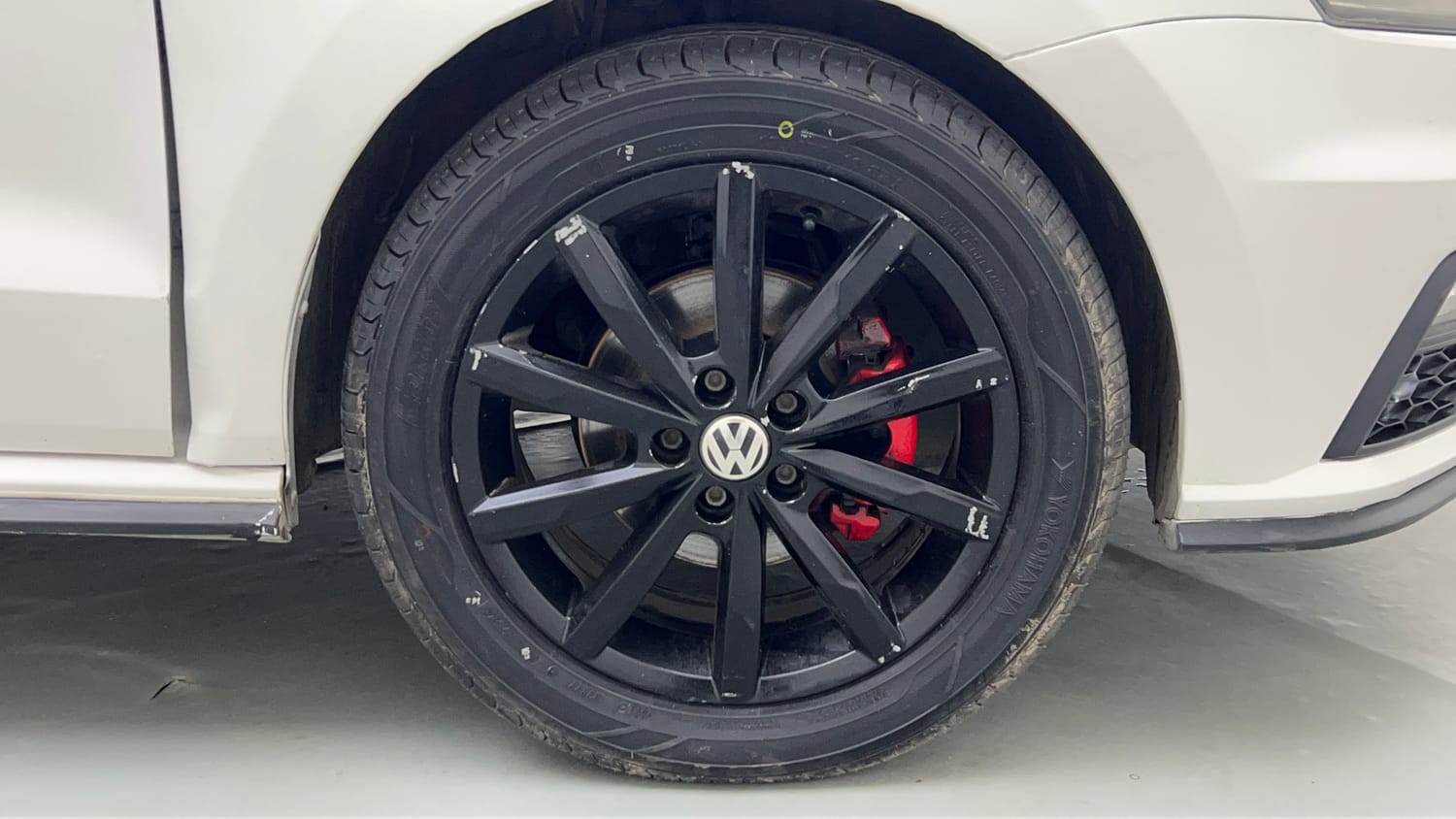 Used 2021 Volkswagen Polo GT Petrol Automatic tyres RIGHT FRONT TYRE RIM VIEW