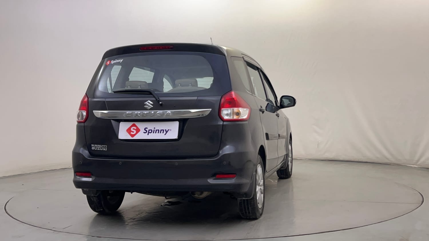 Used 2017 Maruti Suzuki Ertiga ZXI+ Petrol Manual exterior RIGHT REAR CORNER VIEW