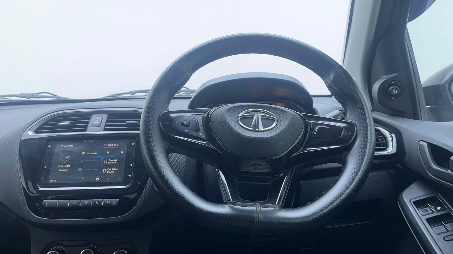 Used 2023 Tata Tiago NRG XZ AMT Petrol Automatic interior STEERING VIEW