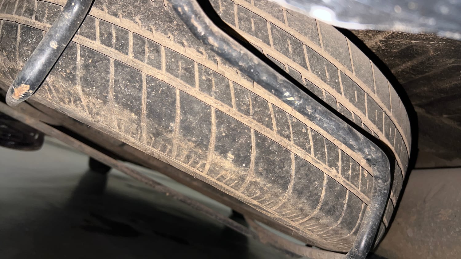 Used 2017 Maruti Suzuki Ertiga ZXI+ Petrol Manual tyres SPARE TYRE VIEW
