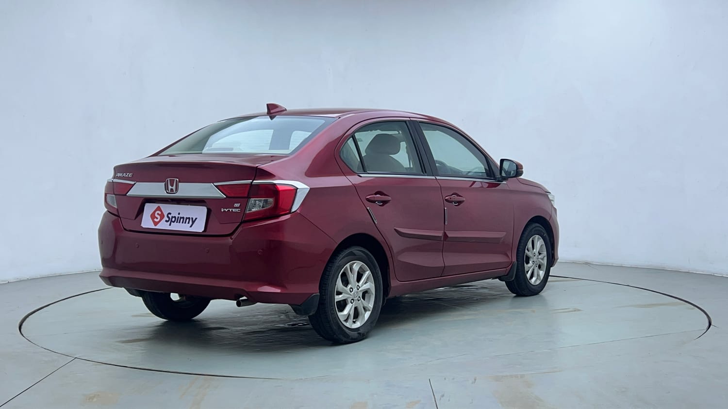 Used 2019 Honda Amaze 1.2 VX CVT Petrol Petrol Automatic exterior RIGHT REAR CORNER VIEW