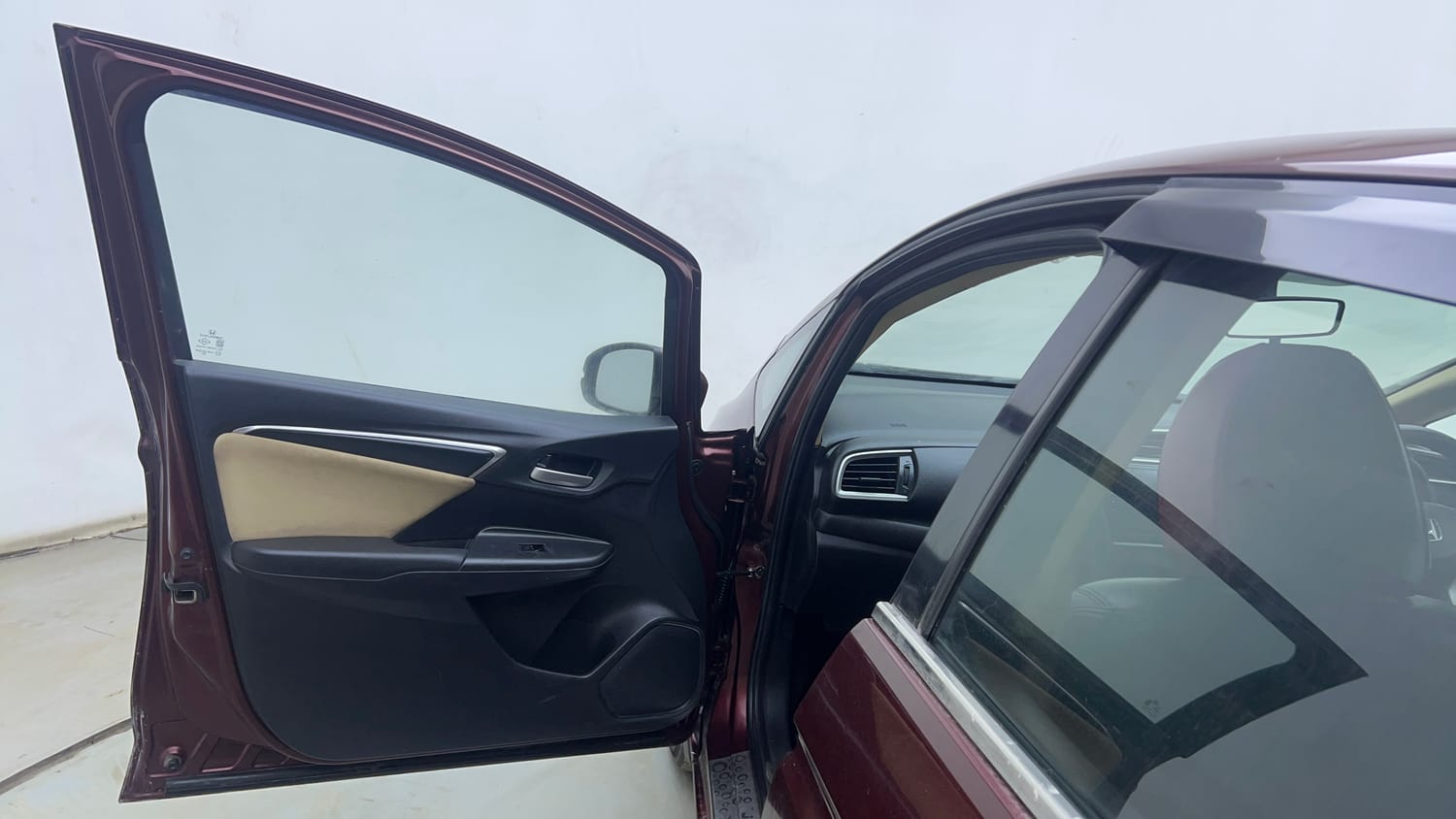 Used 2018 Honda Jazz V Petrol Petrol Manual interior LEFT FRONT DOOR OPEN VIEW