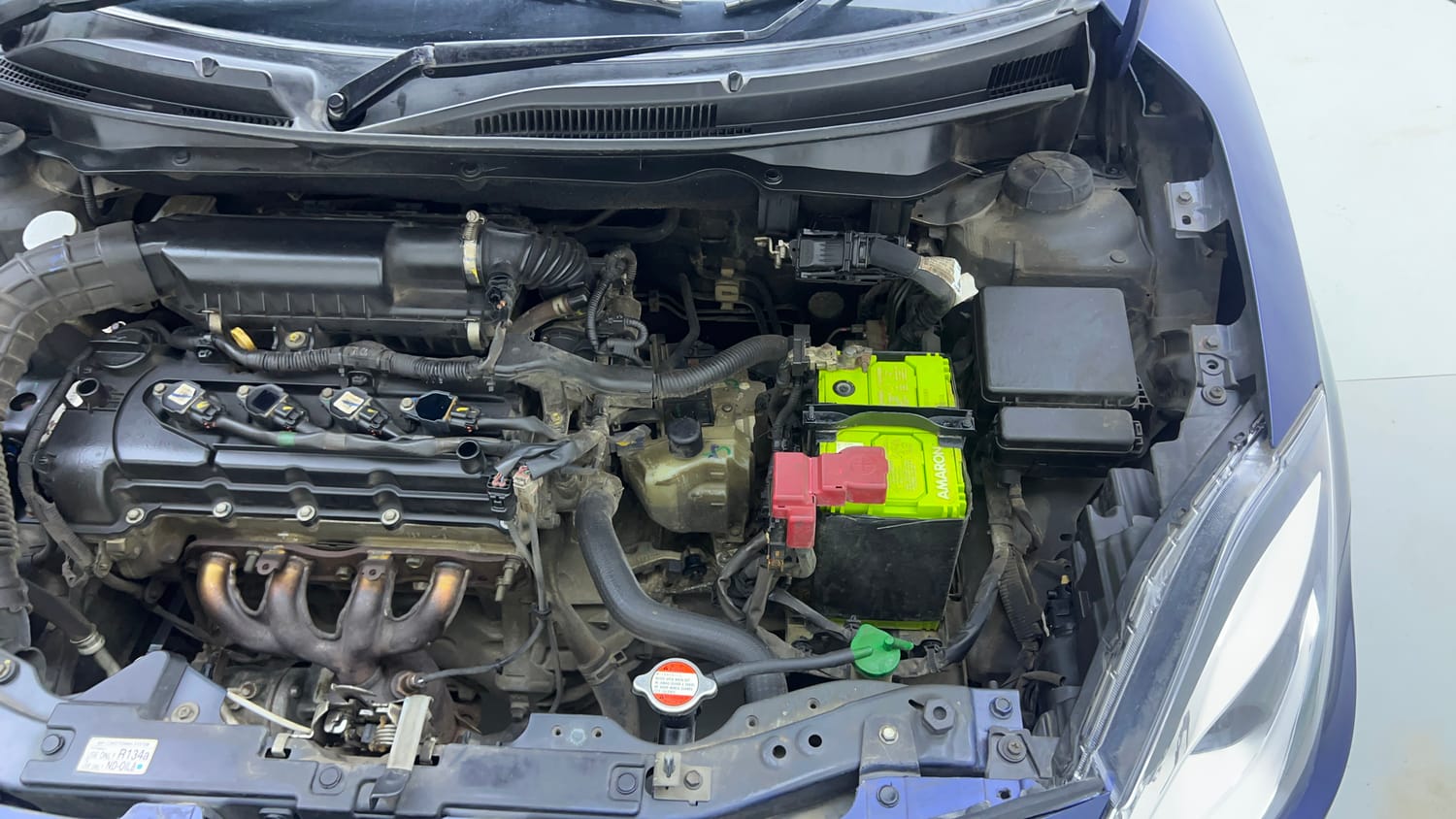 Used 2017 Maruti Suzuki Dzire ZXi Plus AMT Petrol Automatic engine ENGINE LEFT SIDE VIEW
