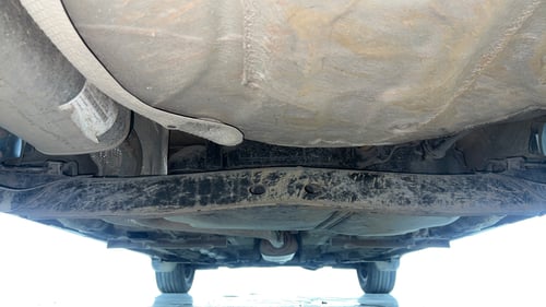 Used 2022 Skoda Kushaq Ambition 1.0L TSI AT Petrol Automatic extra REAR UNDERBODY VIEW (TAKEN FROM REAR)