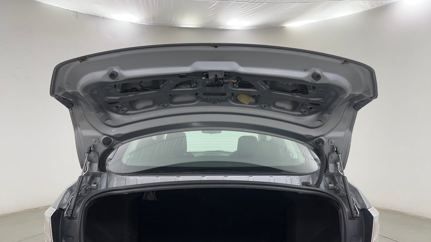 Used 2019 Tata Tigor Revotron XZA Petrol Automatic interior DICKY DOOR OPEN VIEW