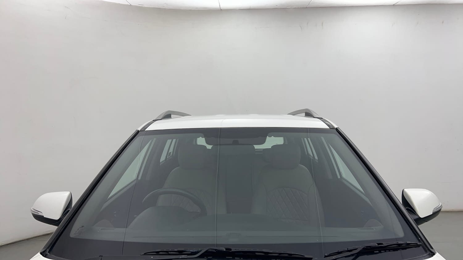 Used 2017 Hyundai Creta 1.6 SX Plus AT Petrol Petrol Automatic exterior FRONT WINDSHIELD VIEW