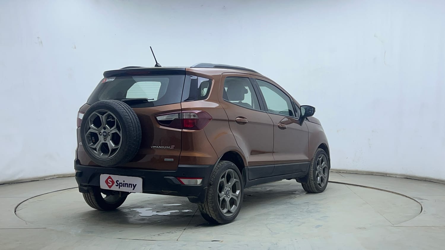 Used 2018 Ford EcoSport S Petrol Petrol Manual exterior RIGHT REAR CORNER VIEW