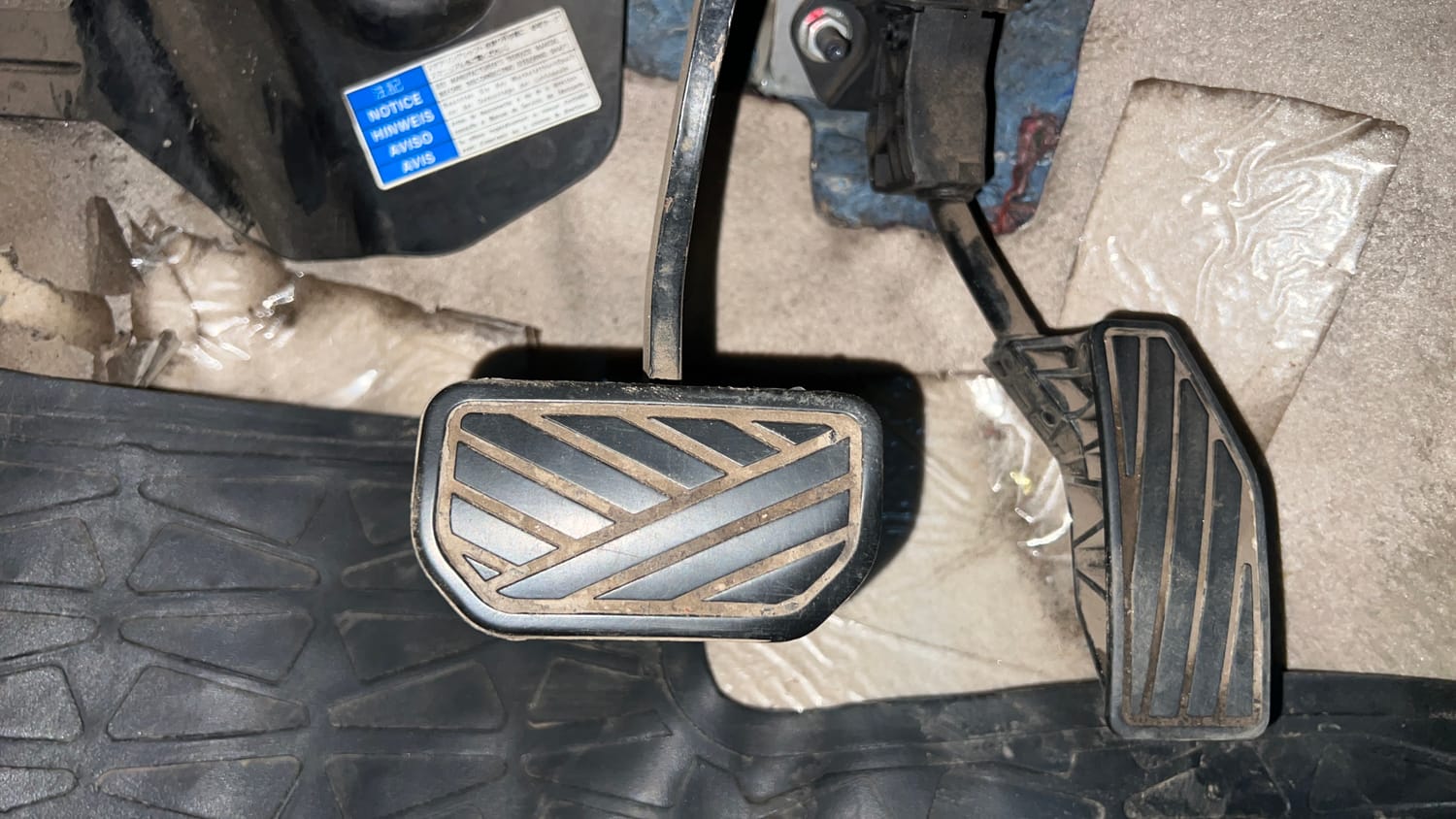 Used 2017 Maruti Suzuki Dzire ZXi Plus AMT Petrol Automatic interior PEDALS VIEW