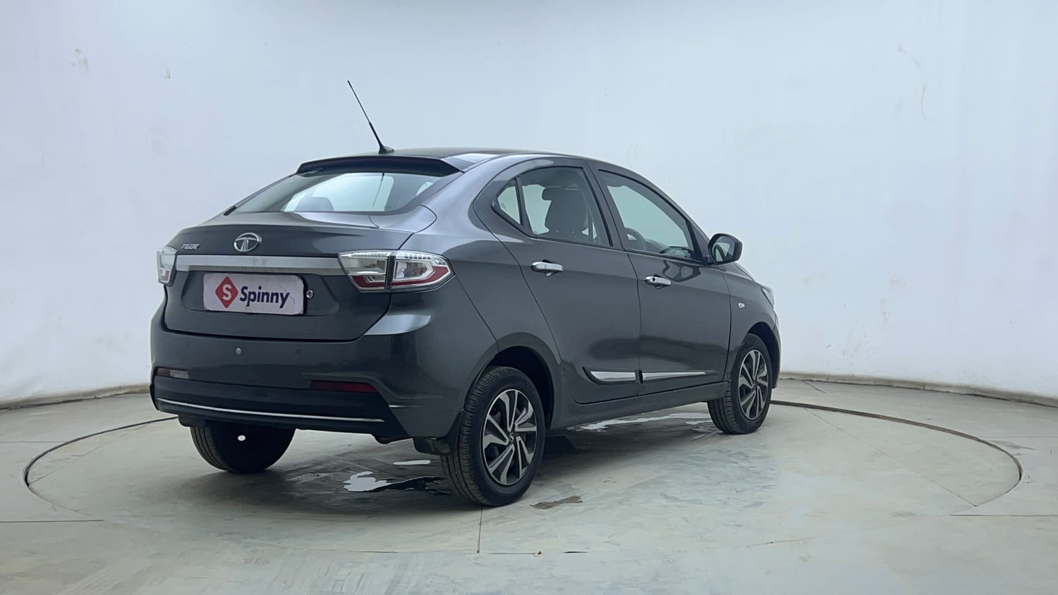 Used 2022 Tata Tigor XMA Petrol Automatic exterior RIGHT REAR CORNER VIEW