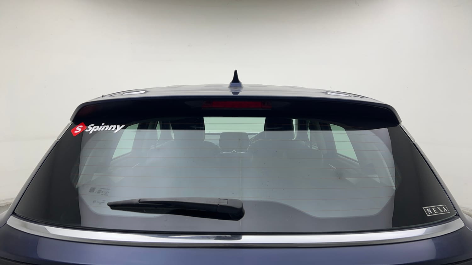 Used 2023 Maruti Suzuki Grand Vitara Zeta Smart Hybrid AT Petrol Automatic exterior BACK WINDSHIELD VIEW